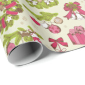 Weihnachten Geschenkpapier (Rolleneckpunkt)