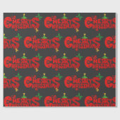 Weihnachten Geschenkpapier (Flach)