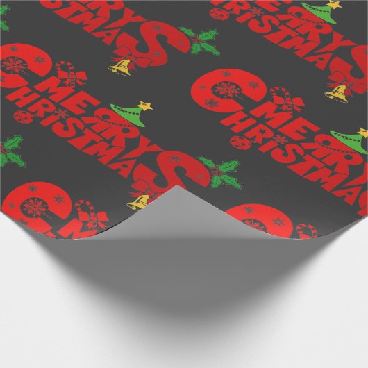 Weihnachten Geschenkpapier (Ecke)