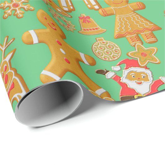 Weihnachten Geschenkpapier (Rolleneckpunkt)