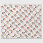 Weihnachten Geschenkpapier (Flach)