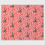 Weihnachten Geschenkpapier (Flach)