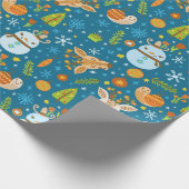 Weihnachten Geschenkpapier (Ecke)