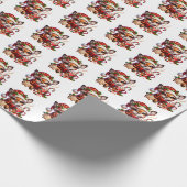 Weihnachten geschenkpapier (Ecke)