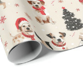 Weihnachten Geschenkpapier (Rolleneckpunkt)