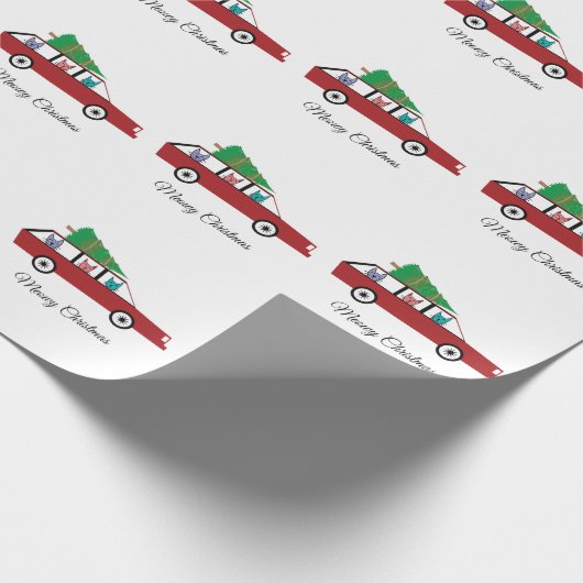 Weihnachten Geschenkpapier (Ecke)