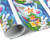 Weihnachten Geschenkpapier (Rolleneckpunkt)