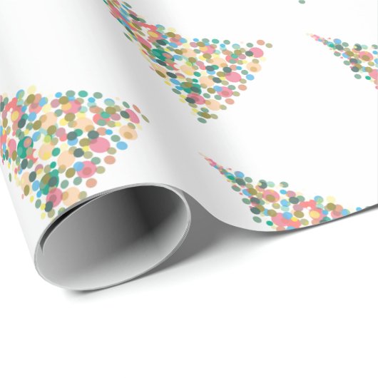 Weihnachten Geschenkpapier (Rolleneckpunkt)