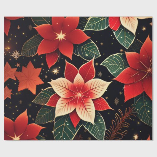 Weihnachten Geschenkpapier (Flach)