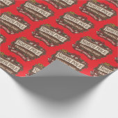 Weihnachten Geschenkpapier (Ecke)