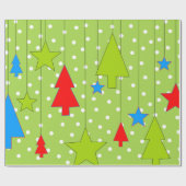 Weihnachten Geschenkpapier (Flach)