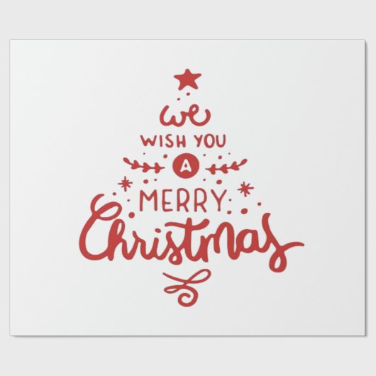 Weihnachten geschenkpapier (Flach)