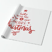Weihnachten geschenkpapier (Ungerollt)