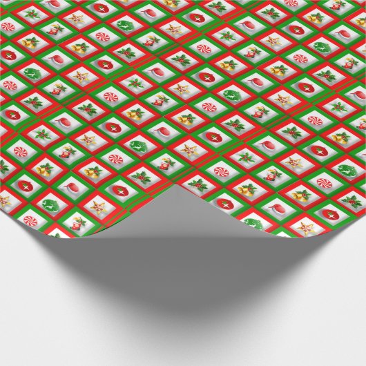 Weihnachten Geschenkpapier (Ecke)