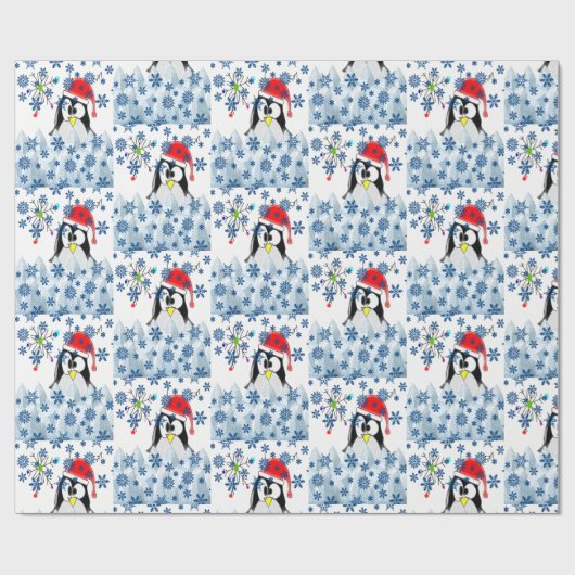 Weihnachten Geschenkpapier (Flach)