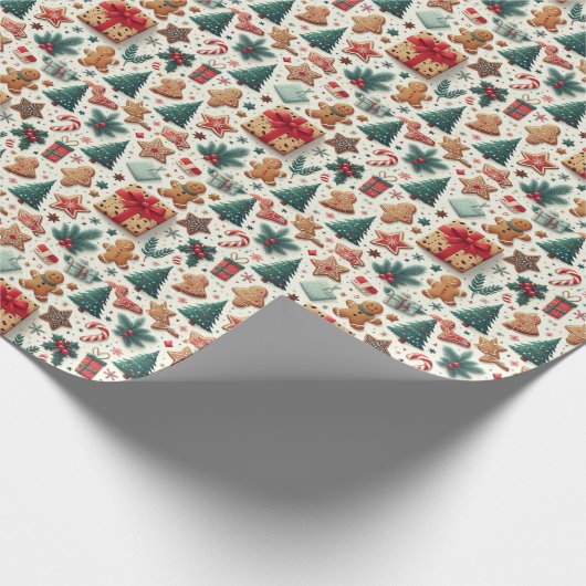 Weihnachten Geschenkpapier (Ecke)