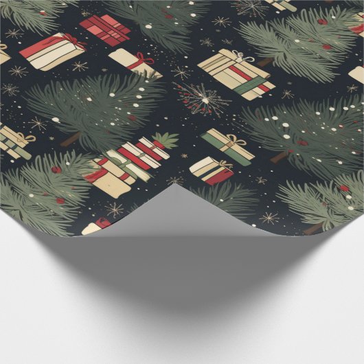 Weihnachten Geschenkpapier (Ecke)