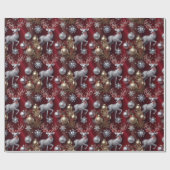 Weihnachten Geschenkpapier (Flach)