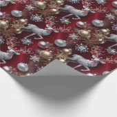 Weihnachten Geschenkpapier (Ecke)