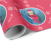 Weihnachten Geschenkpapier (Rolleneckpunkt)