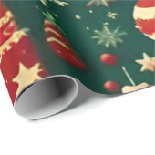 Weihnachten Geschenkpapier (Rolleneckpunkt)