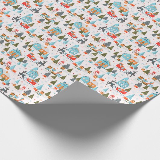 Weihnachten Geschenkpapier (Ecke)