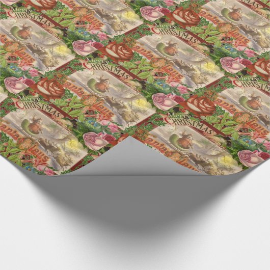 Weihnachten Geschenkpapier (Ecke)