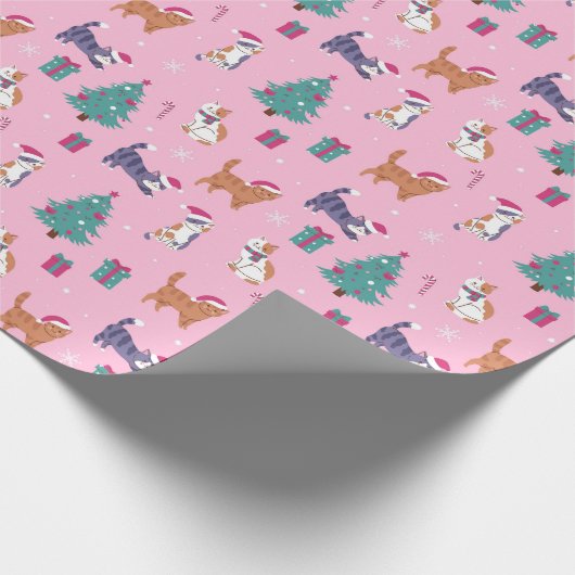 Weihnachten Geschenkpapier (Ecke)