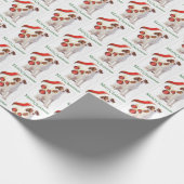 Weihnachten Geschenkpapier (Ecke)