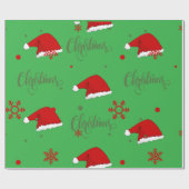 Weihnachten Geschenkpapier (Flach)