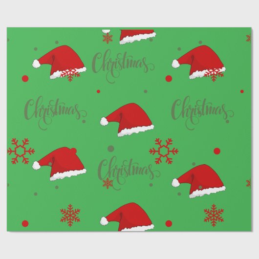 Weihnachten Geschenkpapier (Flach)
