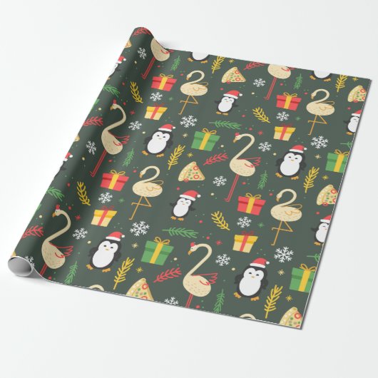 Weihnachten Geschenkpapier (Ungerollt)