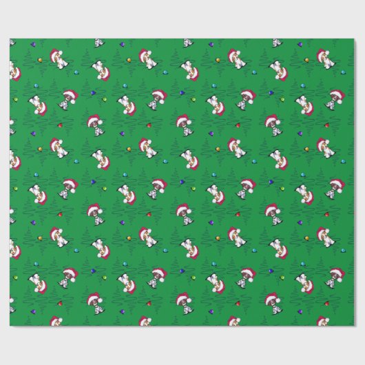 Weihnachten Geschenkpapier (Flach)