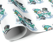 Weihnachten geschenkpapier (Rolleneckpunkt)