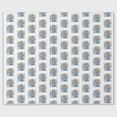 Weihnachten geschenkpapier (Flach)