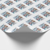 Weihnachten geschenkpapier (Ecke)