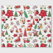 Weihnachten Geschenkpapier (Flach)