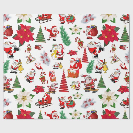 Weihnachten Geschenkpapier (Flach)