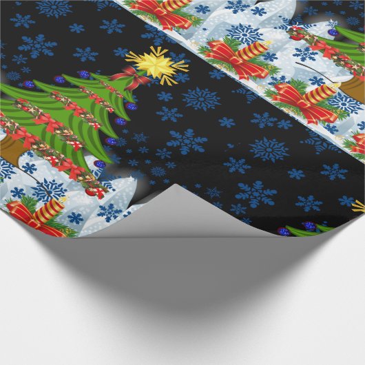 Weihnachten Geschenkpapier (Ecke)