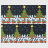 Weihnachten Geschenkpapier (Flach)