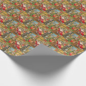 Weihnachten Geschenkpapier (Ecke)