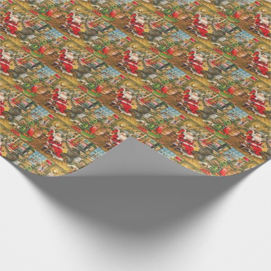 Weihnachten Geschenkpapier (Ecke)