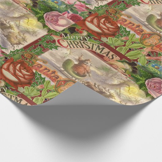 Weihnachten Geschenkpapier (Ecke)