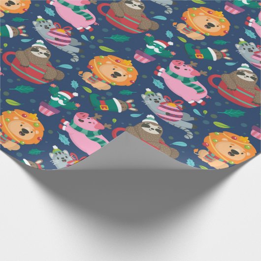 Weihnachten Geschenkpapier (Ecke)