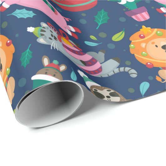 Weihnachten Geschenkpapier (Rolleneckpunkt)