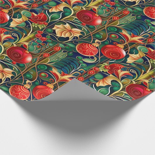 Weihnachten Geschenkpapier (Ecke)