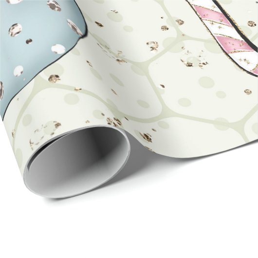 Weihnachten Geschenkpapier (Rolleneckpunkt)