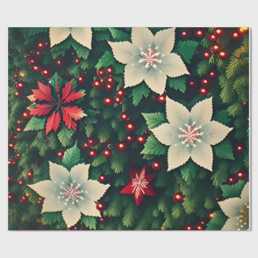 Weihnachten Geschenkpapier (Flach)