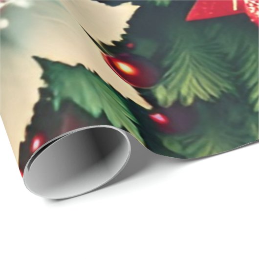 Weihnachten Geschenkpapier (Rolleneckpunkt)