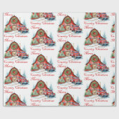 Weihnachten Geschenkpapier (Flach)